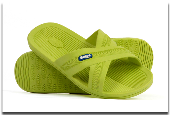 Bokos Women's Green Apple Sandal